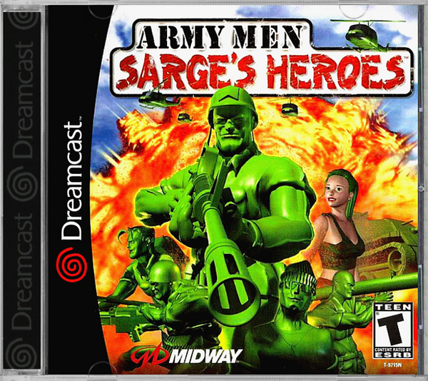 Army Men Sarge's Heroes Sega Dreamcast