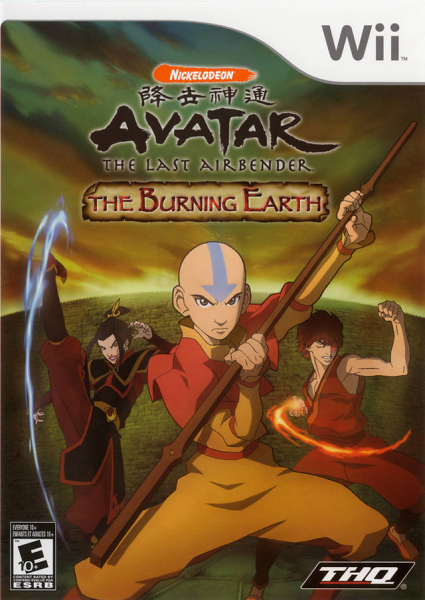 Avatar The Burning Earth Wii