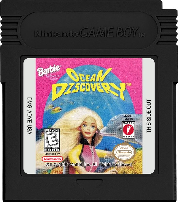 Barbie Ocean Discovery Game Boy Color