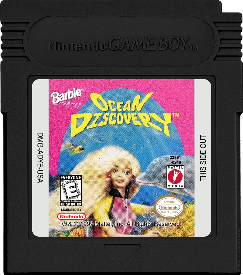 Barbie Ocean Discovery Game Boy Color