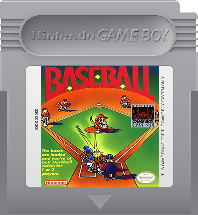 Gameboy Color Baseball Baseball Game Boy