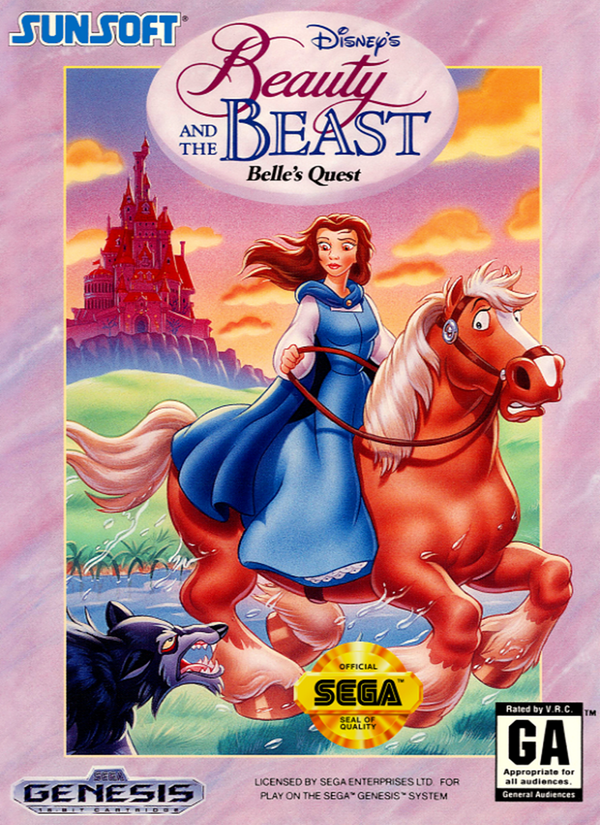 Beauty And The Beast: Belle's Quest Sega Genesis