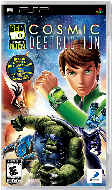 Ben 10: Ultimate Alien Cosmic Destruction PSP