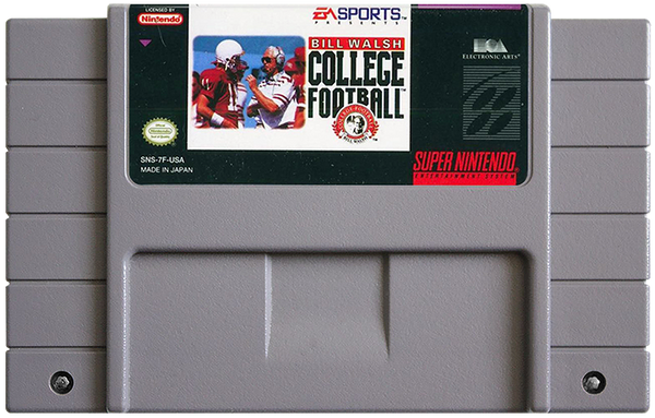 Bill Walsh College Football Super Nintendo