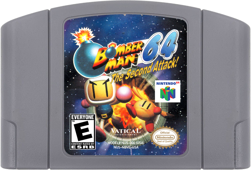 Bomberman 64 Second Attack Nintendo 64