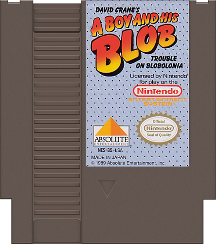 A Boy and His Blob Trouble on Blobolonia NES