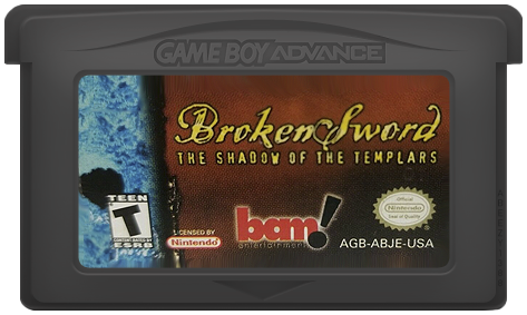 Broken Sword The Shadow Of The Templars GameBoy Advance