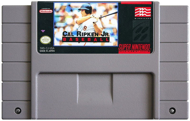 Cal Ripken Jr. Baseball Super Nintendo