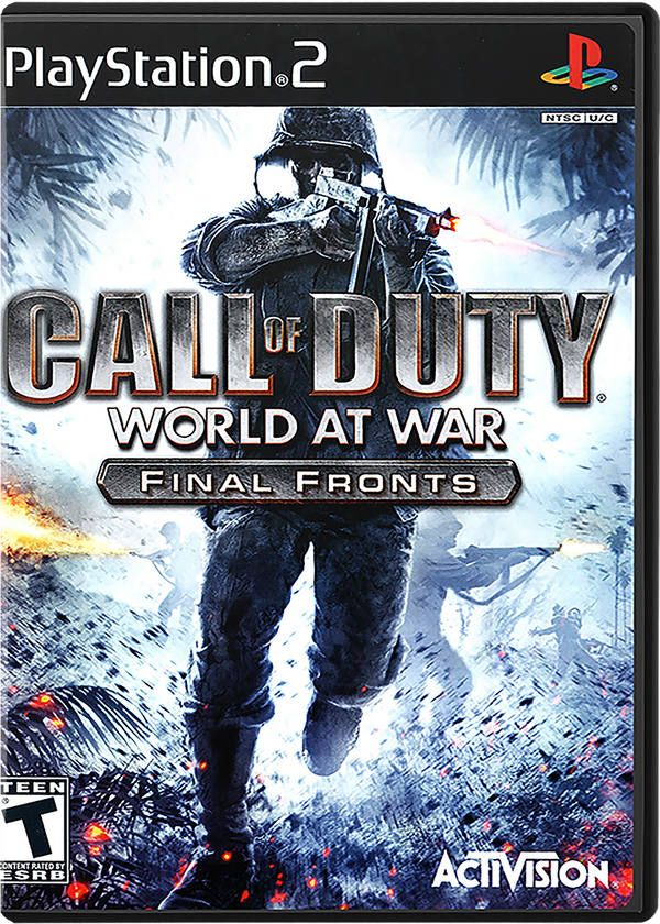 Call Of Duty World At War Final Fronts Playstation 2