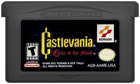 Castlevania Circle of the Moon GameBoy Advance