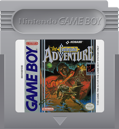 Castlevania Adventure Game Boy