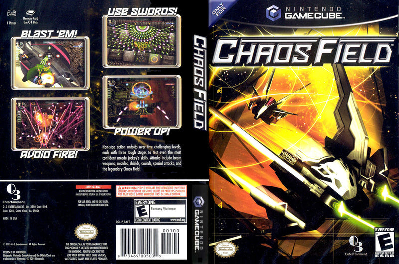 Chaos Field GameCube