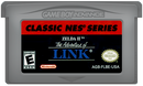 NES zelda II the adventure of link Gameboy Advance