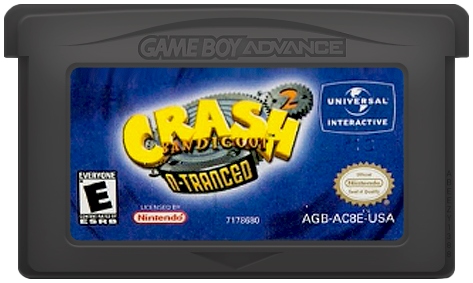 Crash Bandicoot 2 N-tranced GameBoy Advance