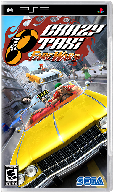 Crazy Taxi Fare Wars PSP