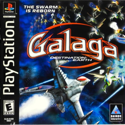 Galaga Destination Earth Playstation