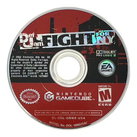 Def Jam Fight For NY GameCube