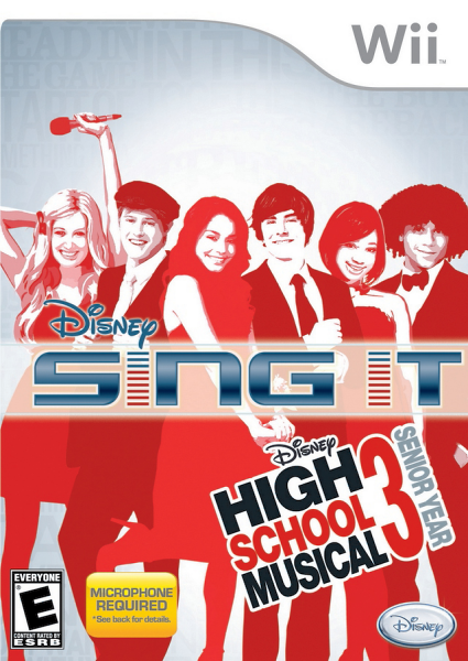 Disney Sing It High School Musical 3 Wii