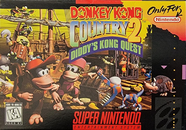 Donkey Kong Country 2 Super Nintendo
