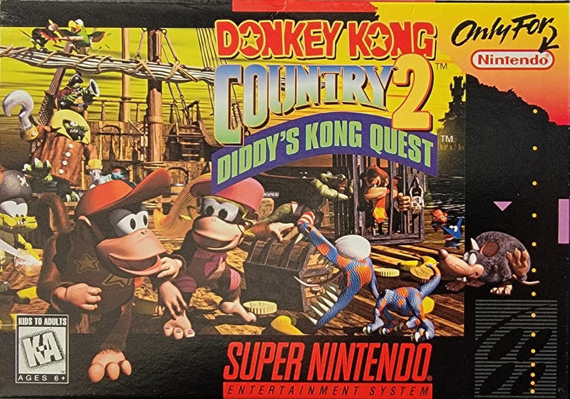 Donkey Kong Country 2 Super Nintendo