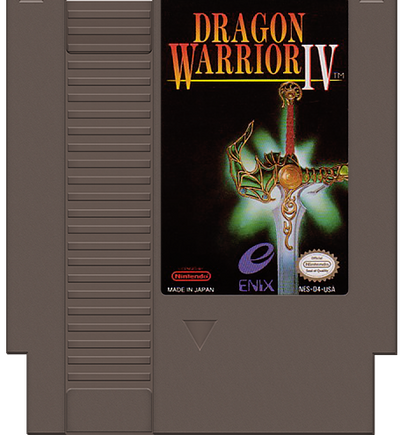 Dragon Warrior４本セット【中古美品・NES北米版】 Dragon Warrior IV (Nintendo Entertainment System, 1992) for