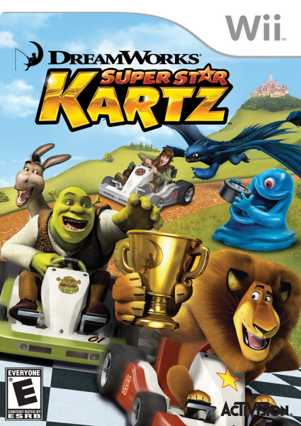 Dreamworks Super Star Kartz Wii