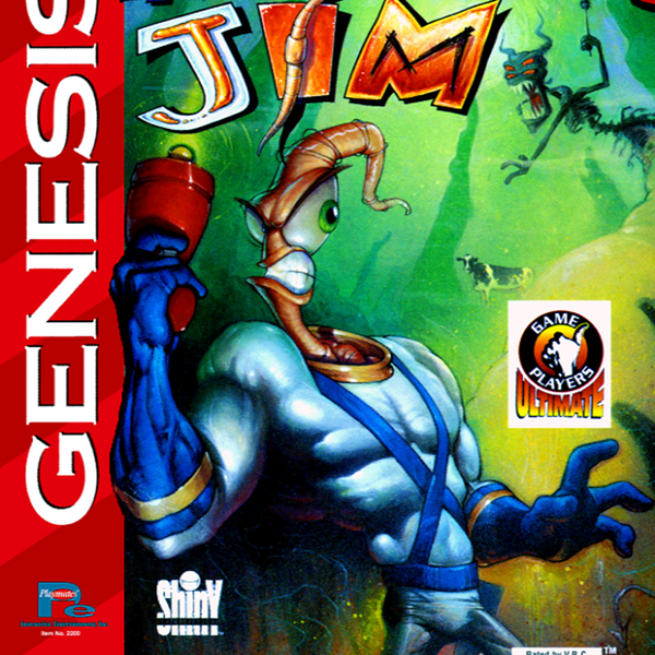 Earthworm Jim Sega Genesis