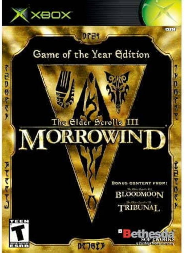 Elder Scrolls III Morrowind [Game of the Year] Xbox