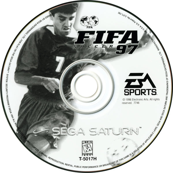 FIFA Soccer 97 Sega Saturn