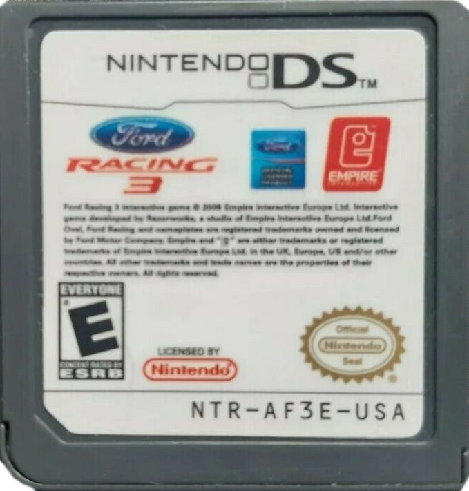 Ford Racing 3 Nintendo DS