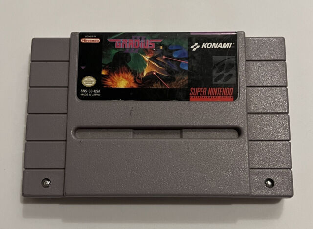 Gradius III Super Nintendo