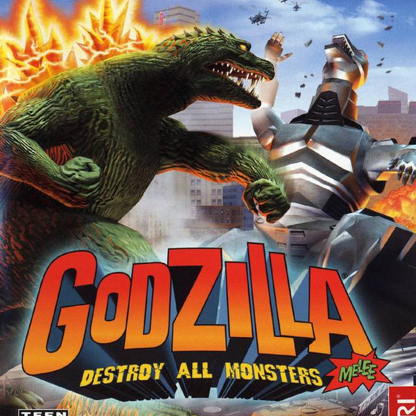 Godzilla Destroy All Monsters Melee Xbox