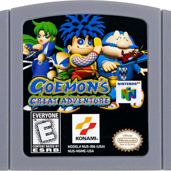 Goemon's great 2024 adventure n64