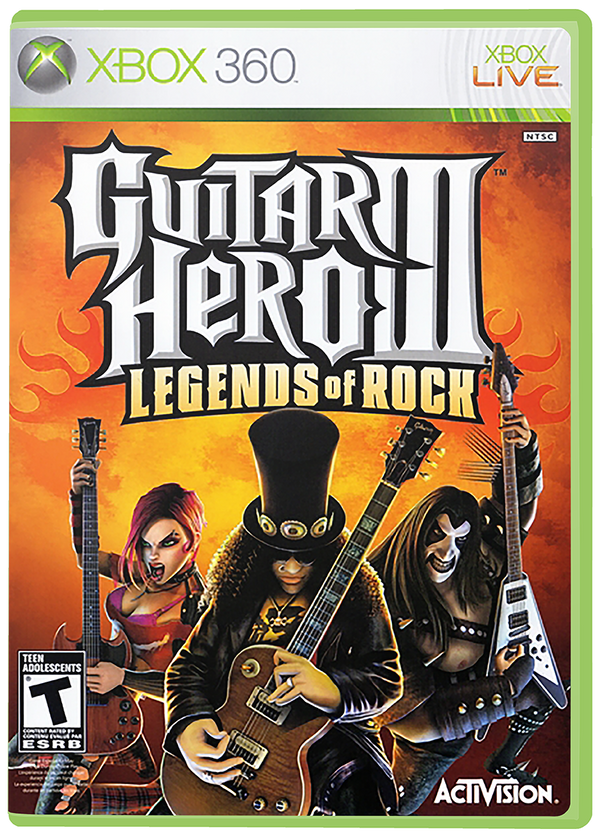 Guitar Hero III Legends of Rock Xbox 360