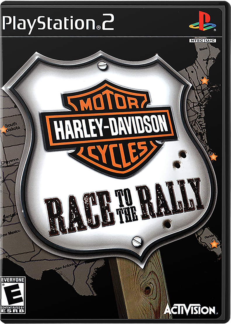 Harley Davidson Motorcycles Race to the Rally Playstation 2