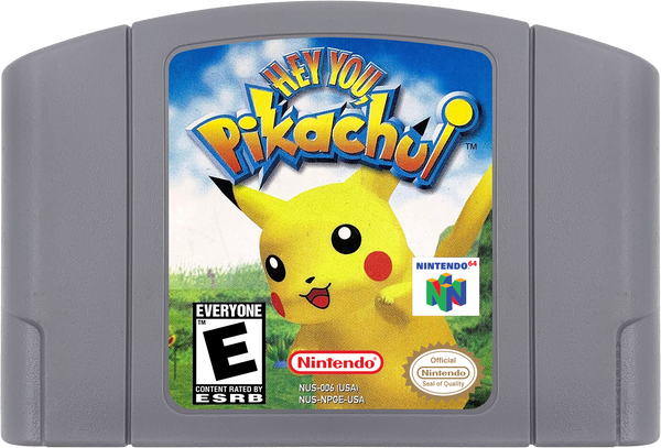 Hey You Pikachu [Requires N64 Microphone] Nintendo 64