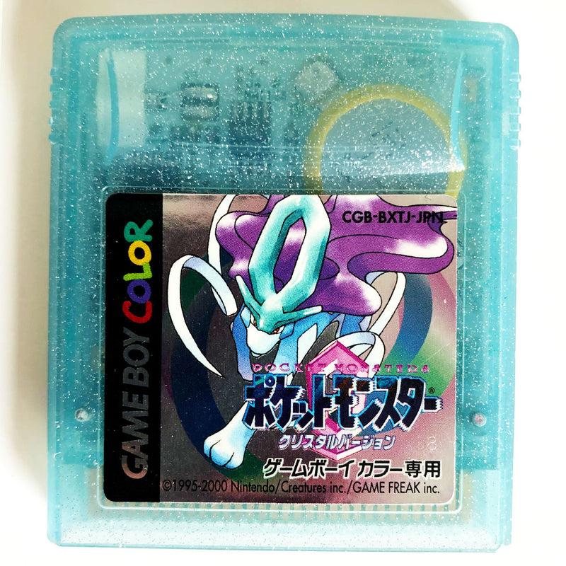 Pokemon Crystal Gameboy Color Shell Pokemon Crystal JP GameBoy Color