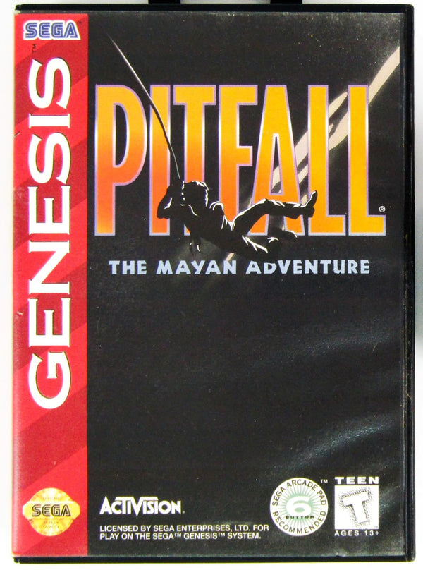Pitfall Mayan Adventure Sega Genesis