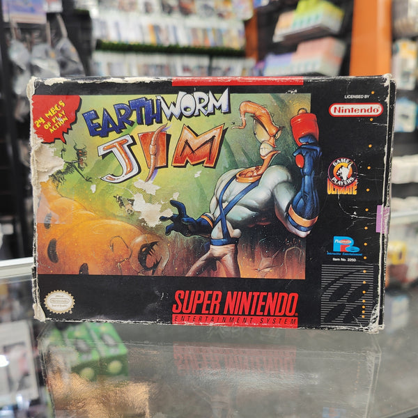 Earthworm Jim Super Nintendo