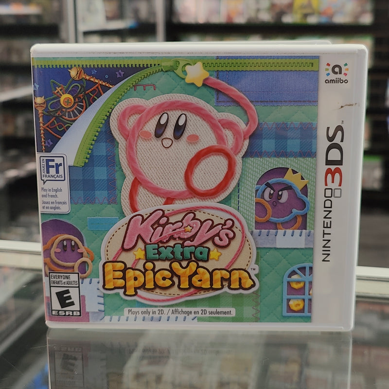 Kirby's Extra Epic Yarn Nintendo 3DS