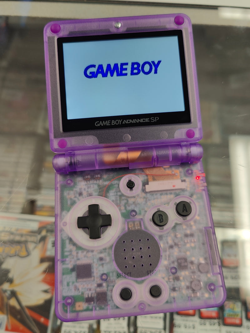 Game Boy Advance SP with new V5 backlit screen