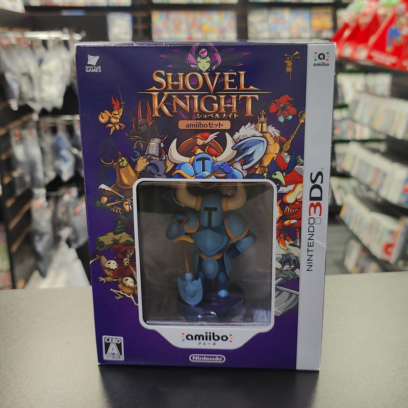 Japanese Shovel Knight Nintendo 3DS w/ Amiibo