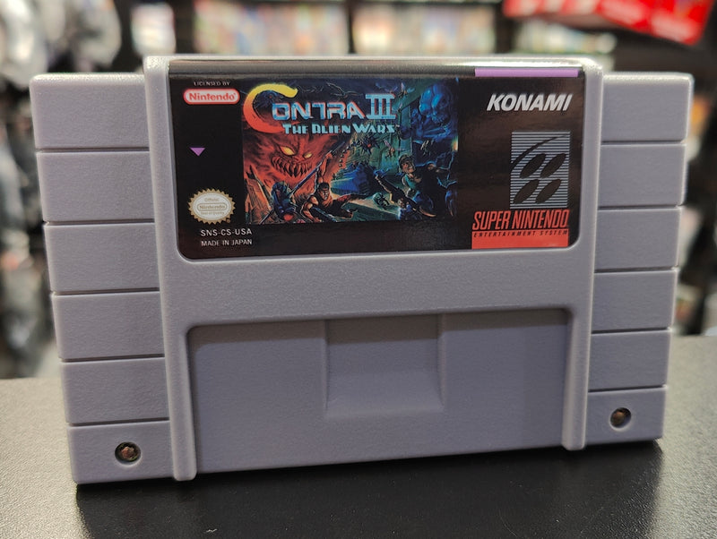 Contra III The Alien Wars Super Nintendo