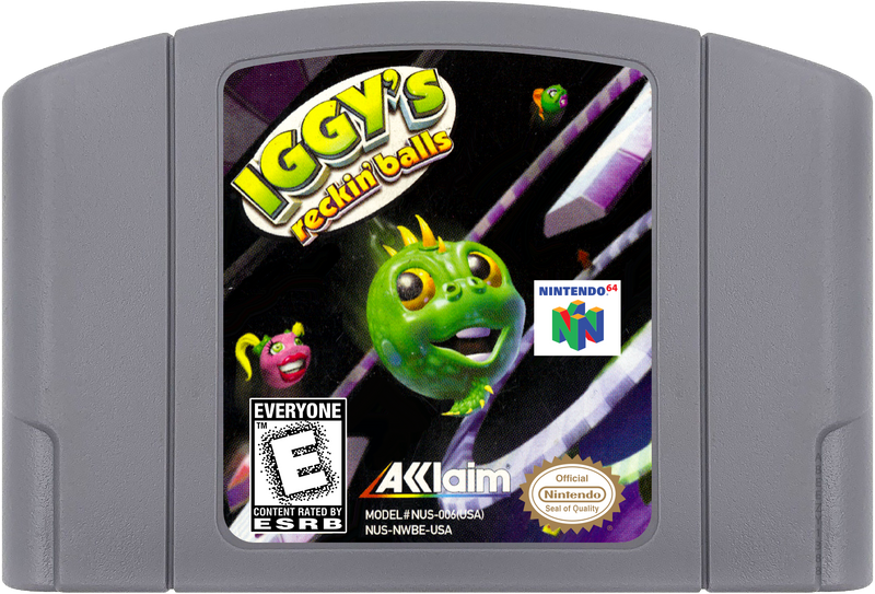 Iggy's Reckin' Balls Nintendo 64