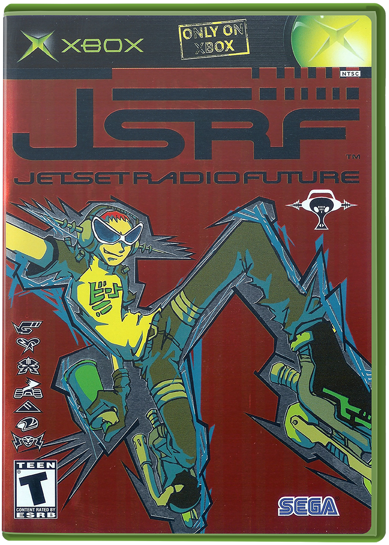 JSRF Jet Set Radio Future Xbox