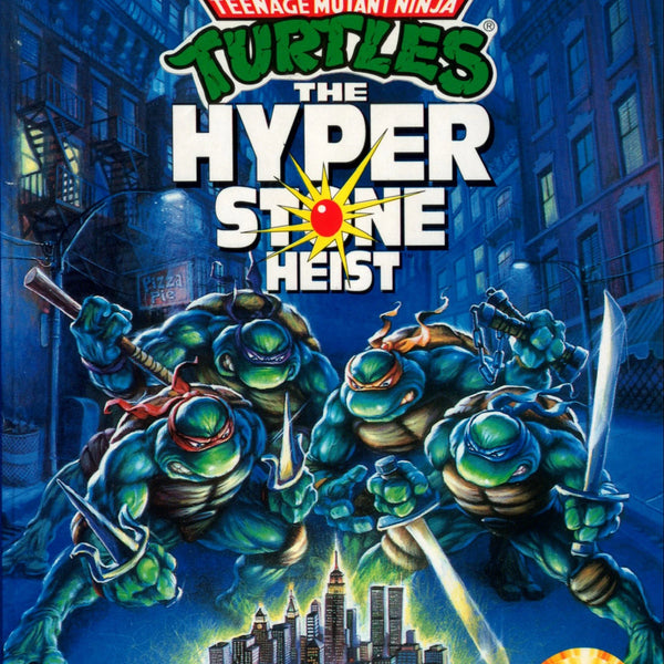 Teenage Mutant Ninja orders Turtles Hyperstone Heist TMNT Sega Genesis Game Konami