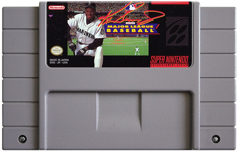 Ken Griffey Jr Major League Baseball Super Nintendo