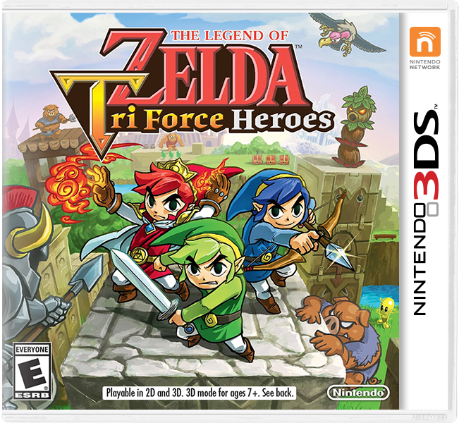 The Legend of Zelda Tri Force Heroes Nintendo 3DS
