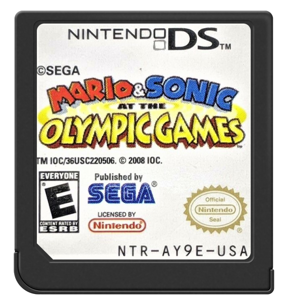 Mario And Sonic At The Olympic Winter Games Nintendo DS