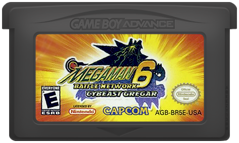 Mega Man Battle Network 6 Cybeast Gregar Game Boy Advance